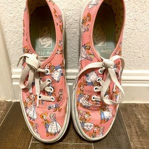 Limited edition Toy Story pink Vans
